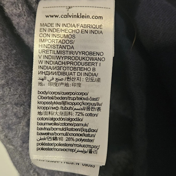 Calvin Klein Mens quarter zip pullover - Picture 6 of 9